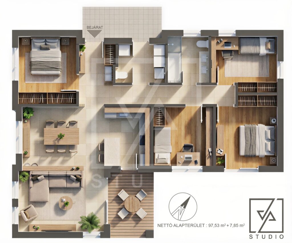 Eladó • Családi ház • Szentkirályszabadja • 97 m²