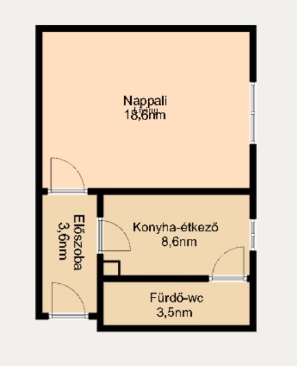 Eladó • Tégla • Várpalota • 34 m²