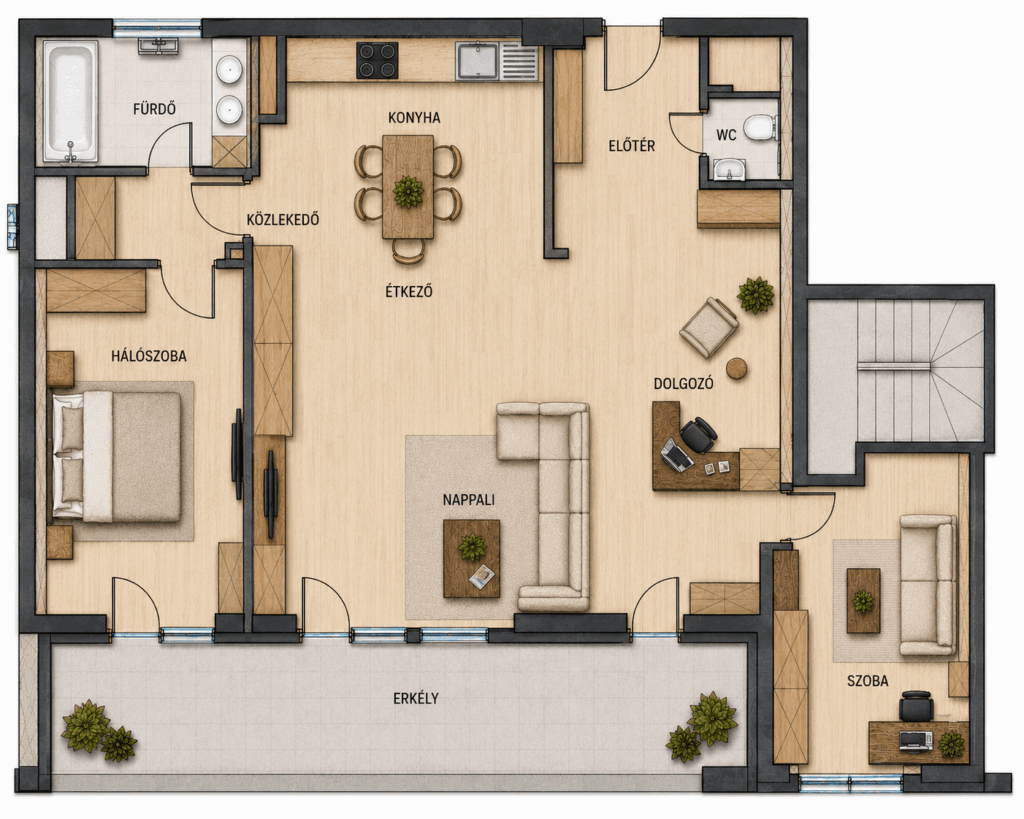 Eladó • Tégla • Veszprém • 88 m²