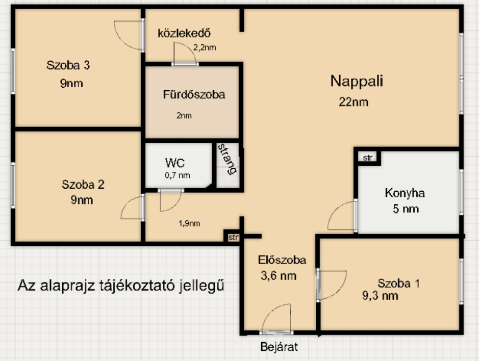 Eladó • Panel • Veszprém • 66 m²